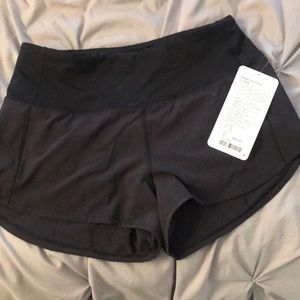 Lulu lemon high rise speed up short new w tags
